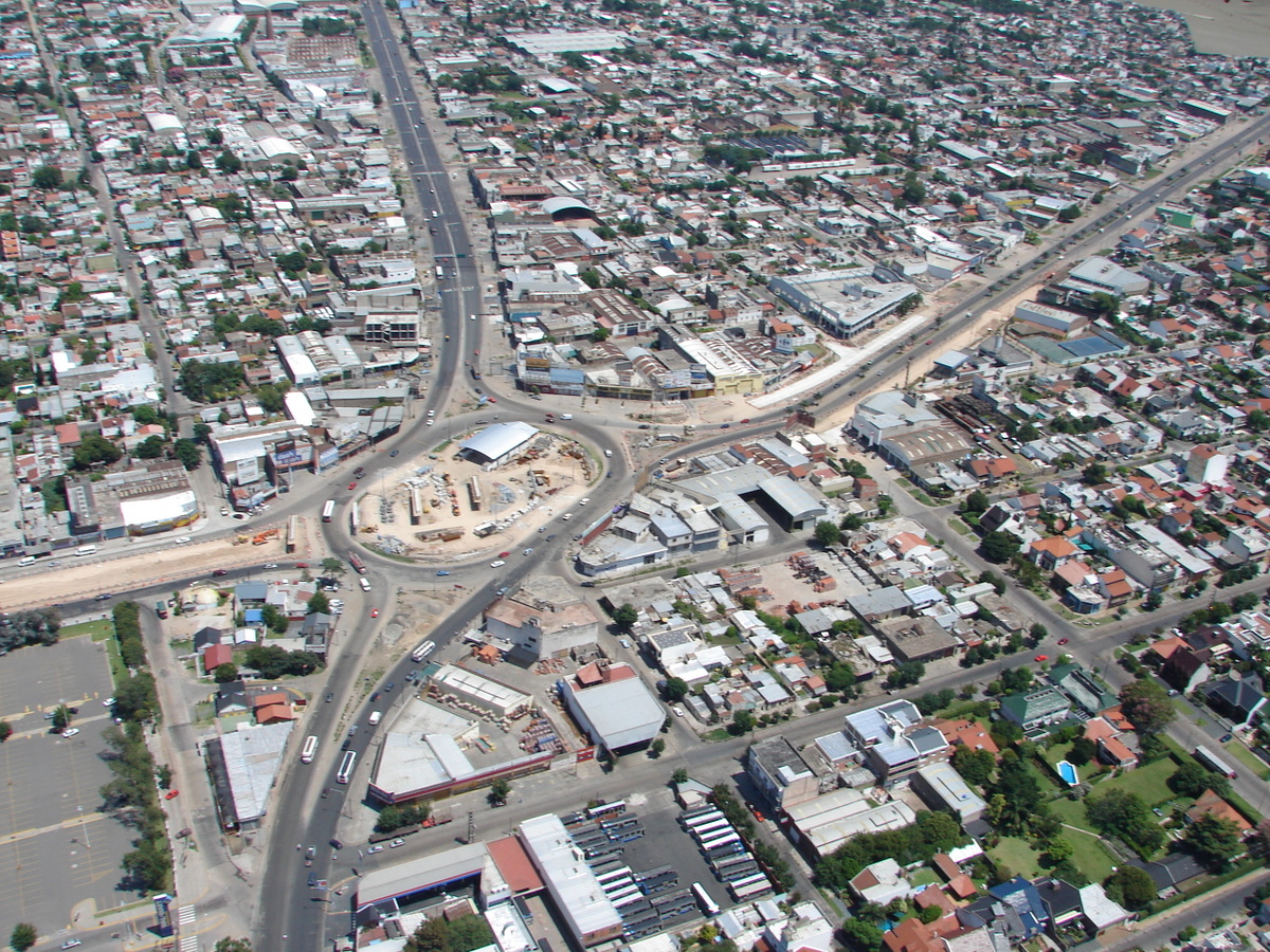 Puente sobre la Rotonda de RN3 y RN4, San Justo